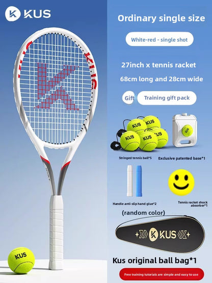 Carbon tennis training equipment