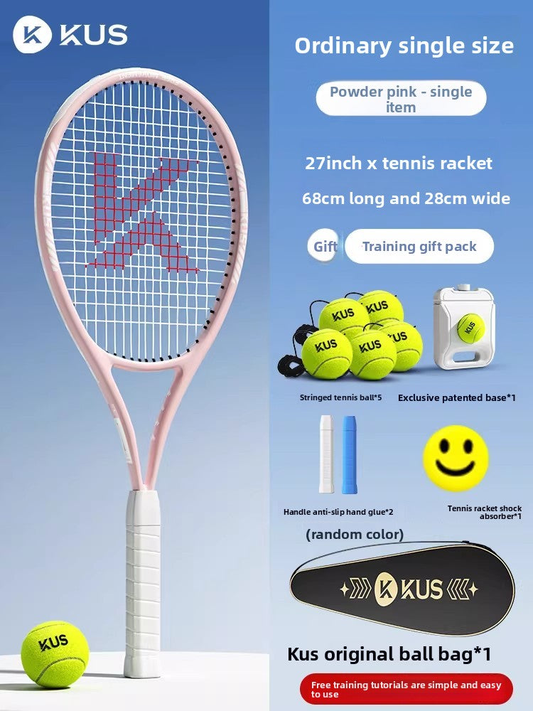 Carbon tennis training equipment
