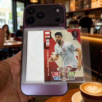 Card-insertion Display Creative Drop-Proof Phone Case