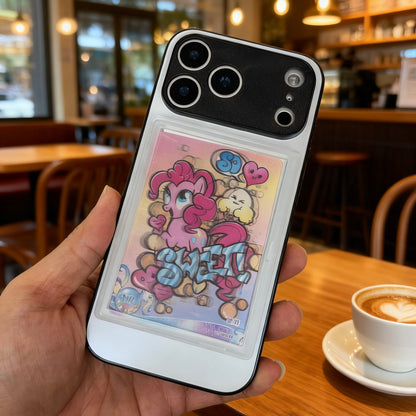 Card-insertion Display Creative Drop-Proof Phone Case
