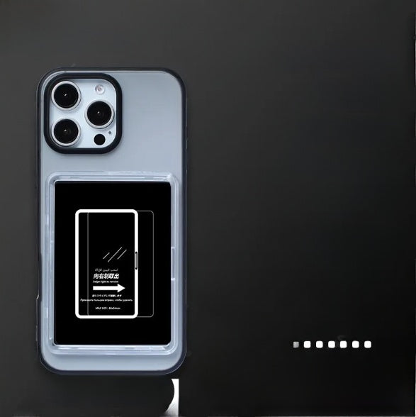 Card Phone Case for Samsung Galaxy Transparent Anti-Drop
