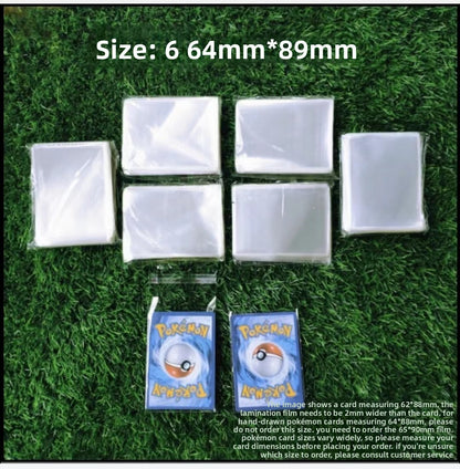 Card Protector Sleeves for Trading Games