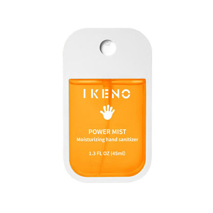 Card-shaped scented no-rinse hand sanitizer