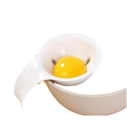 Card-type egg separator