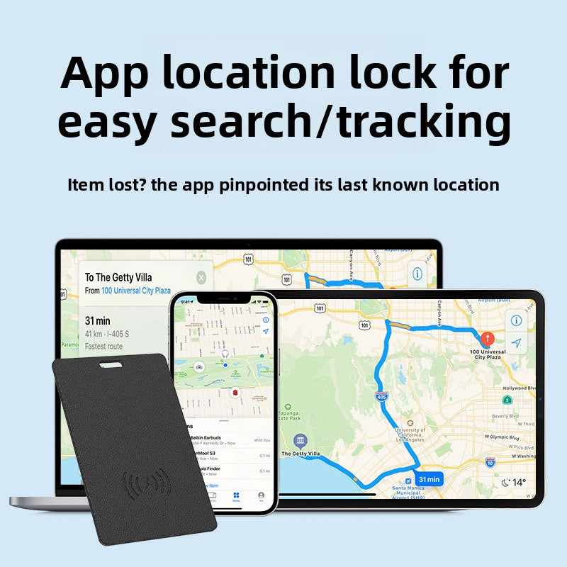 Card-type intelligent anti-loss locator