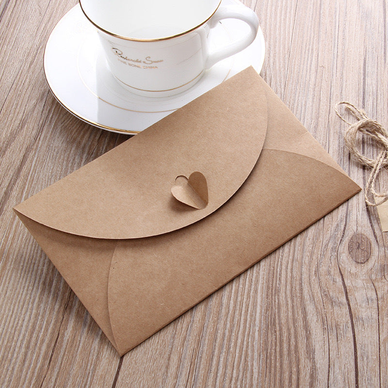 Card with Dried Flowers