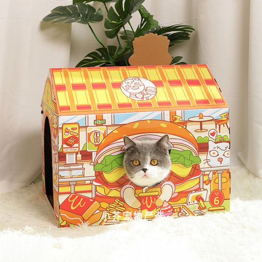 Cardboard Cat Bed