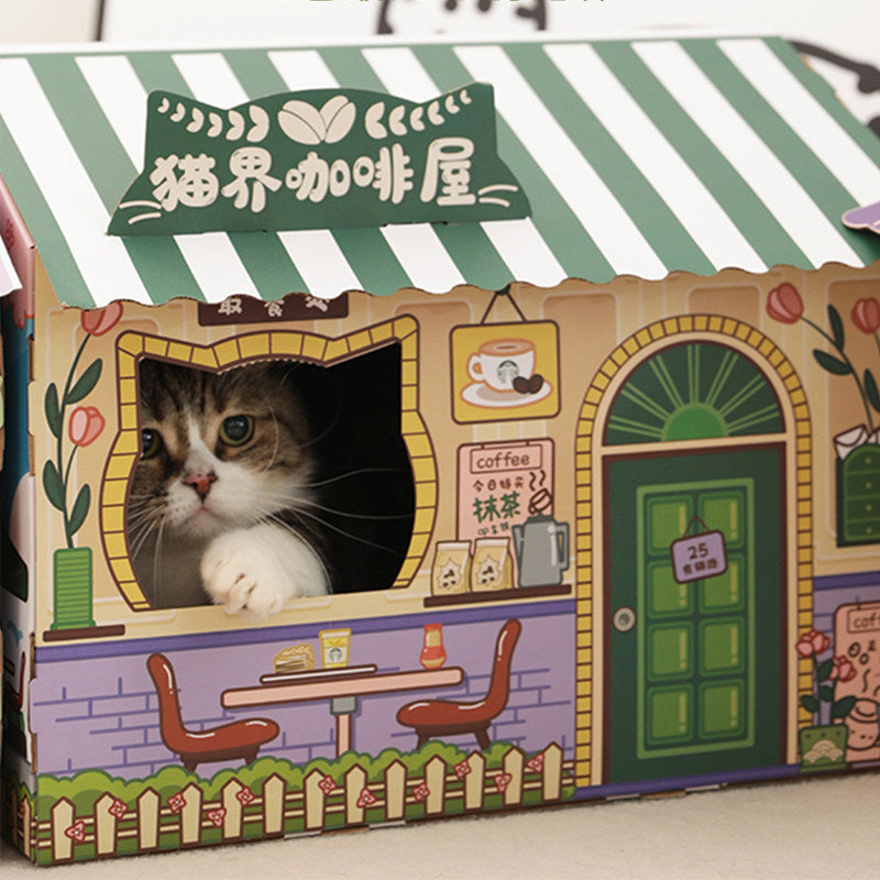 Cardboard Cat Bed