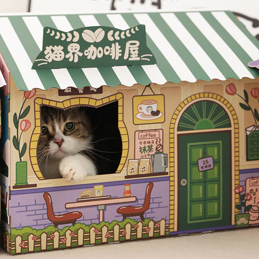 Cardboard Cat Bed