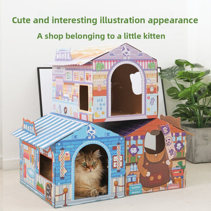 Cardboard Cat Bed