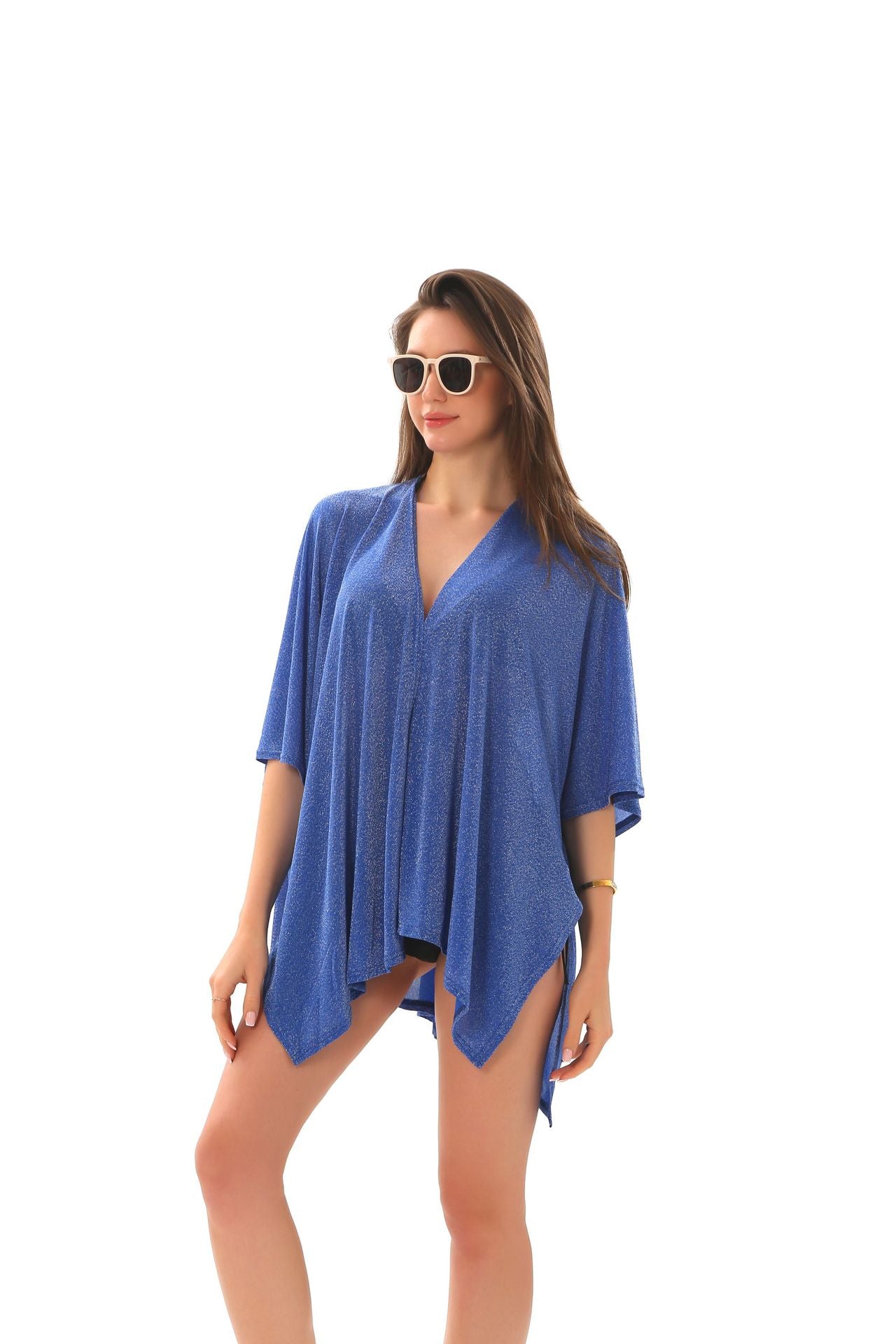 Cardigan beach sun-protective clothing