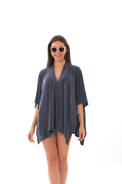 Cardigan beach sun-protective clothing