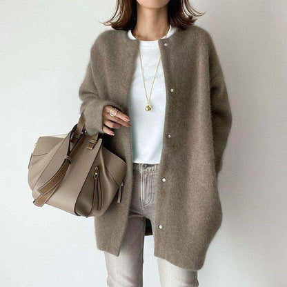 Cardigan coat