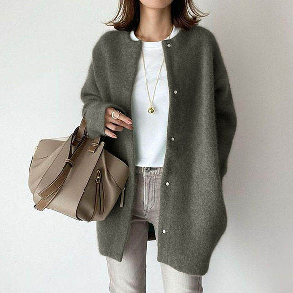 Cardigan coat