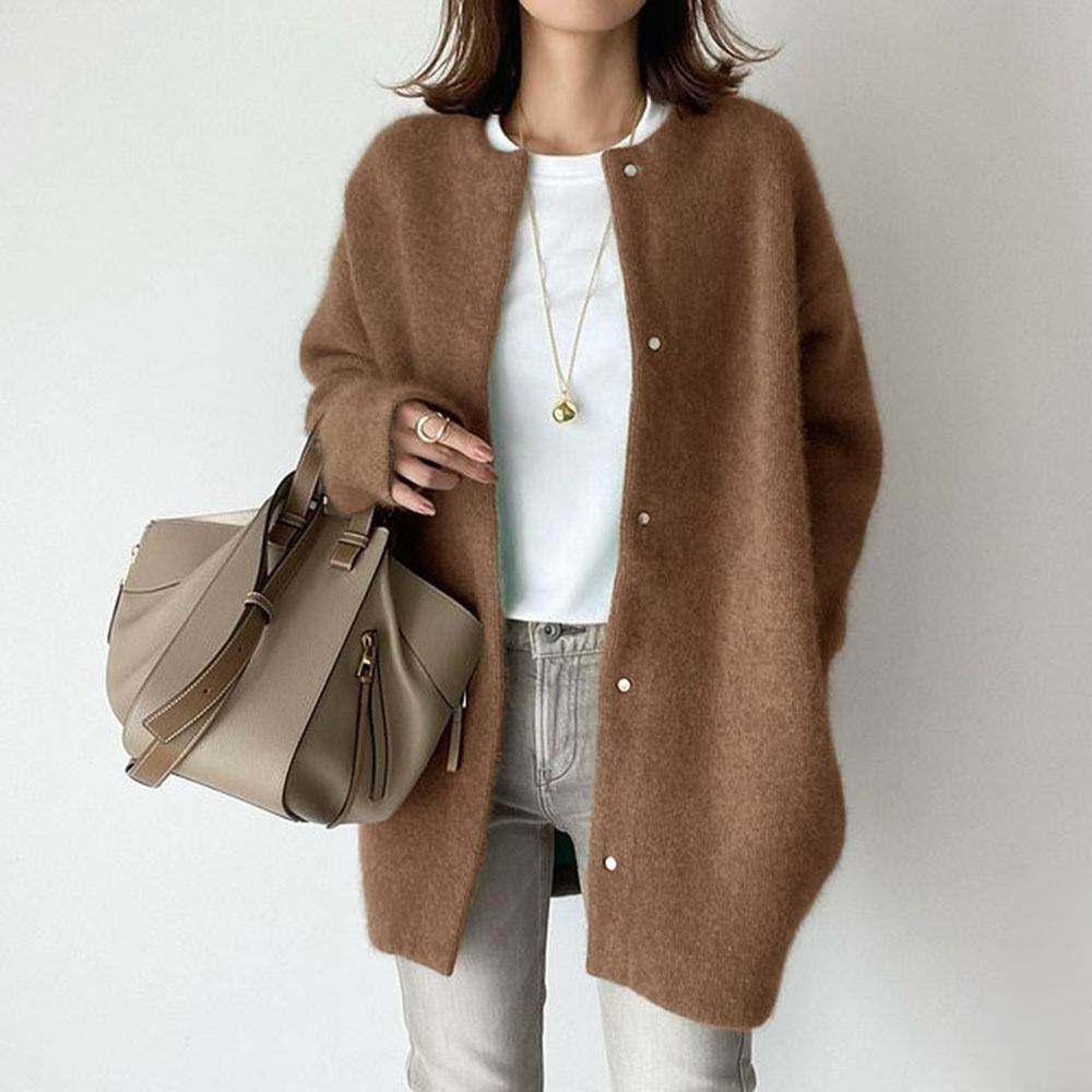 Cardigan coat
