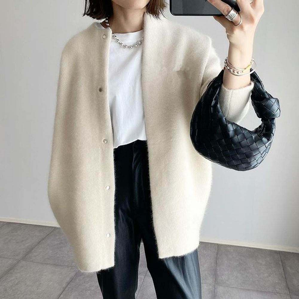 Cardigan coat