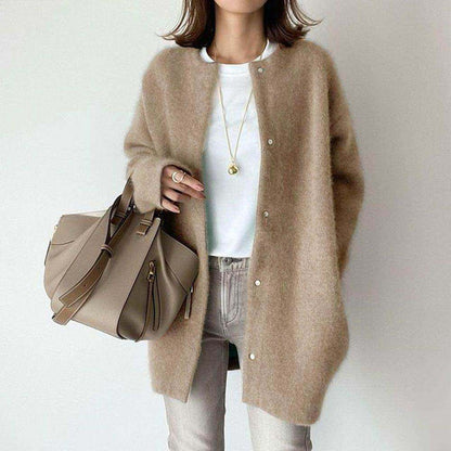 Cardigan coat