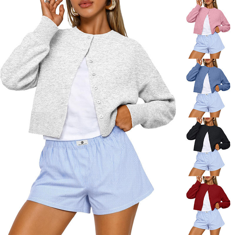 Cardigan Knit Sweater