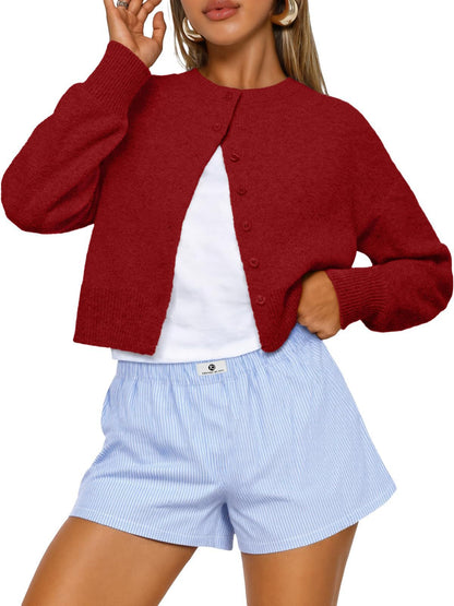 Cardigan Knit Sweater