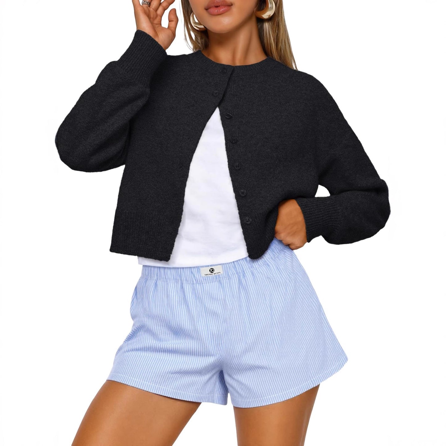 Cardigan Knit Sweater