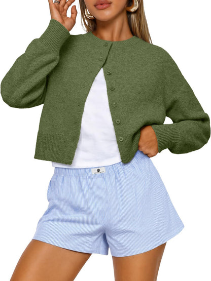 Cardigan Knit Sweater