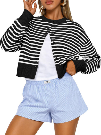 Cardigan Knit Sweater