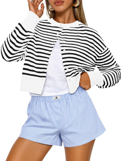 Cardigan Knit Sweater