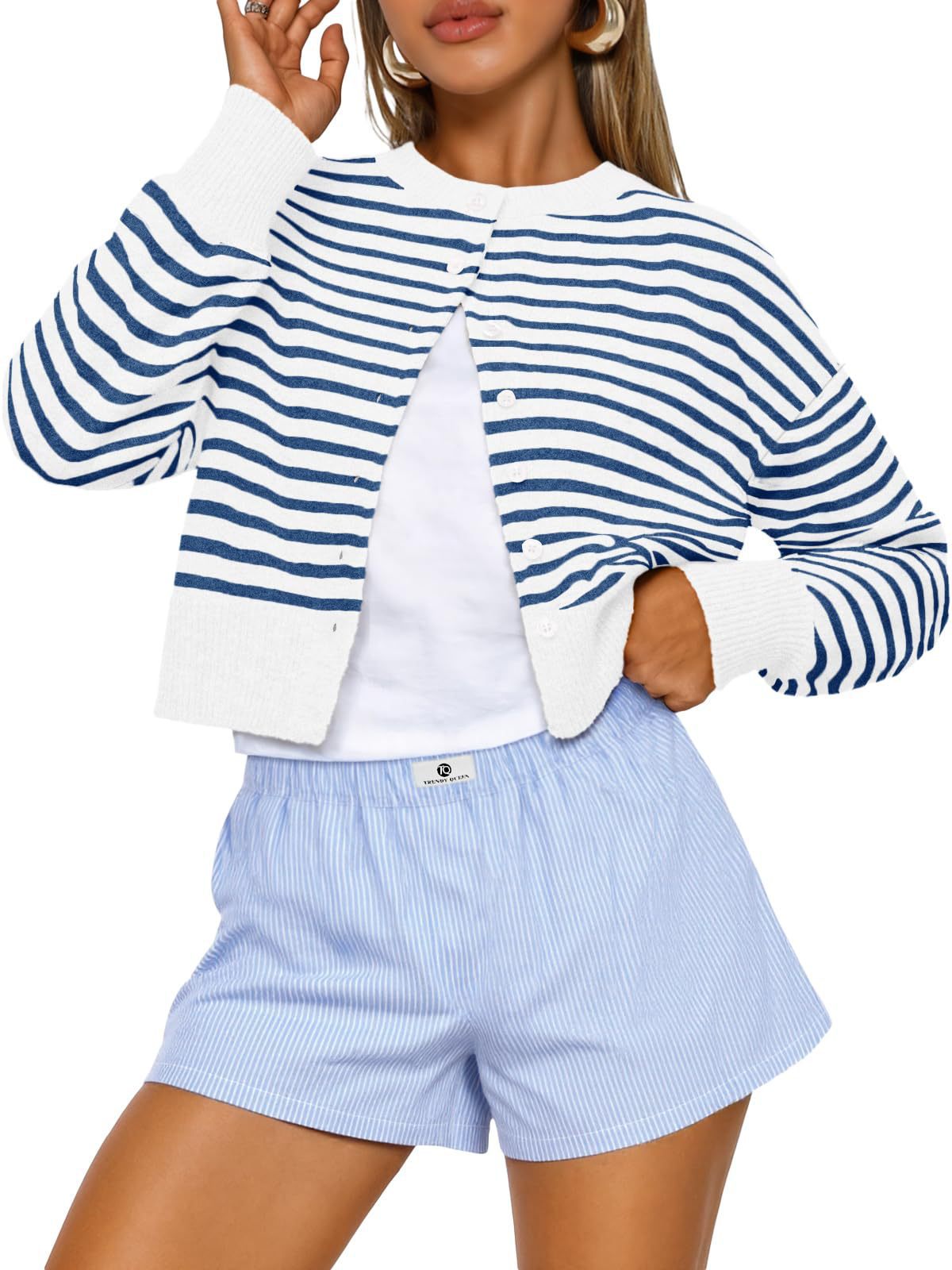 Cardigan Knit Sweater