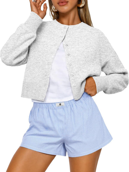 Cardigan Knit Sweater
