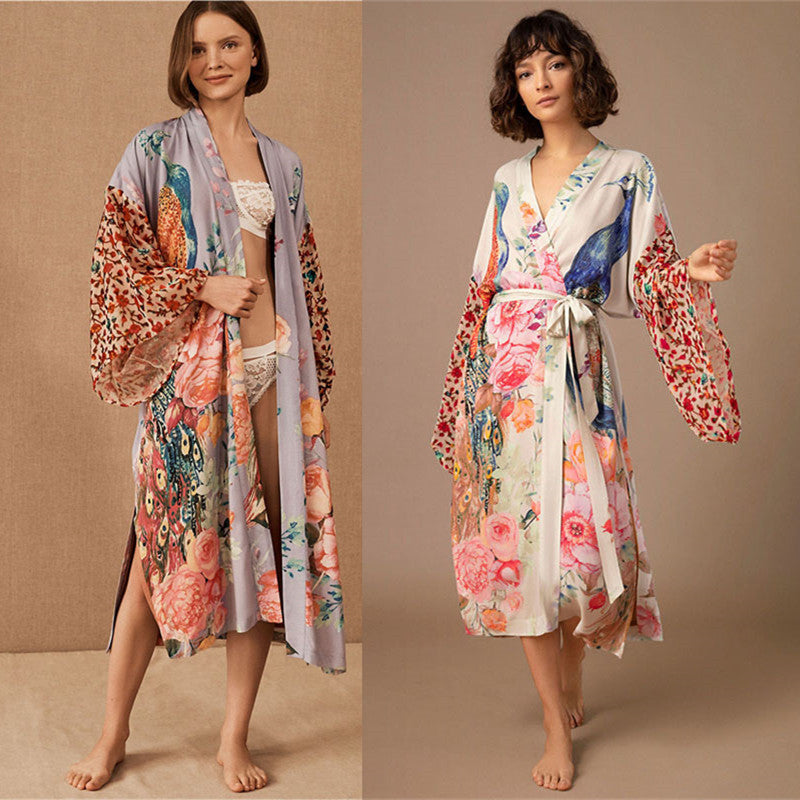 Cardigan Loose Sunscreen Bikini Blouse