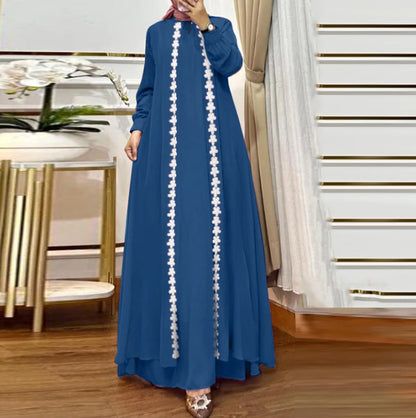 Cardigan robe dress