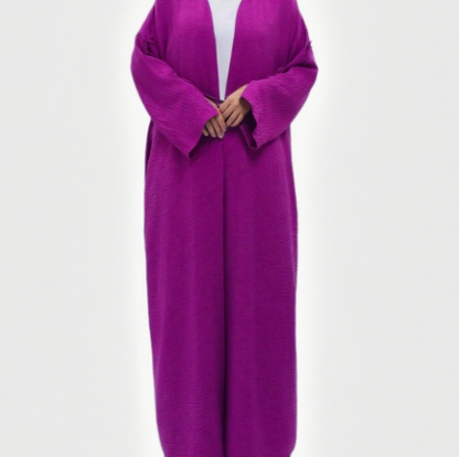 Cardigan robe