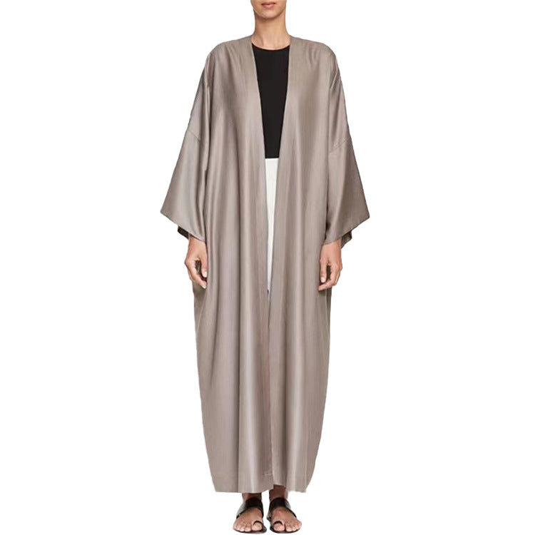 cardigan wide-shaped loose plus size dress