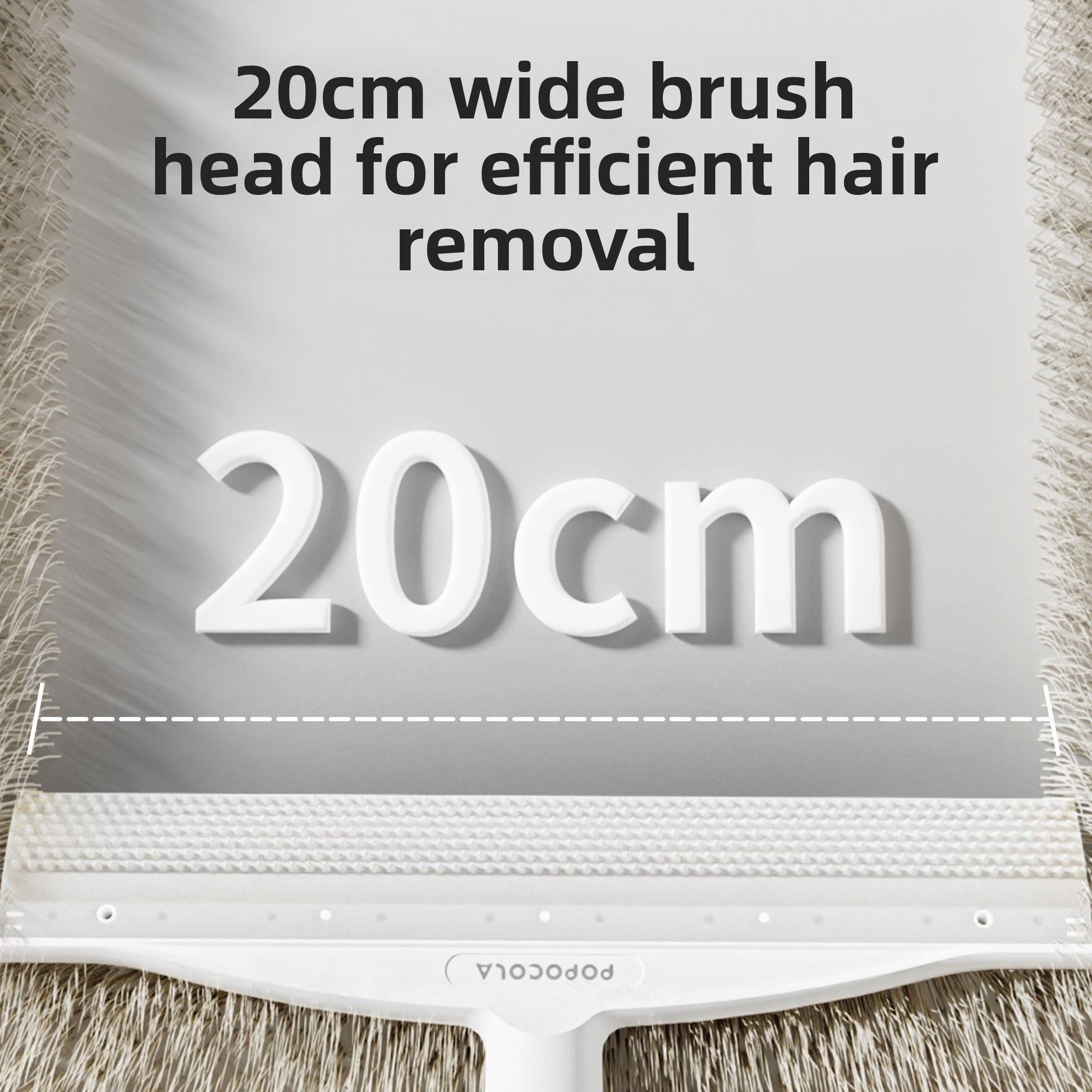 Carpet hair depilator