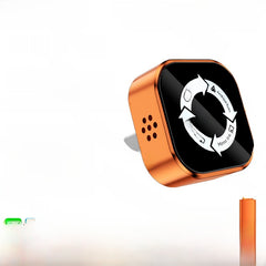 Q1A Orange Color-Label Metal+Glass