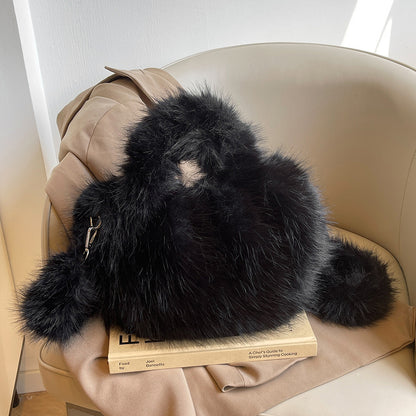 Carry a furry bag