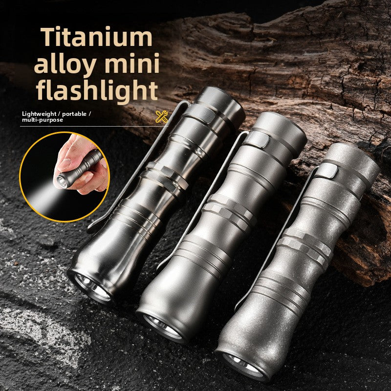 Carry small flashlight