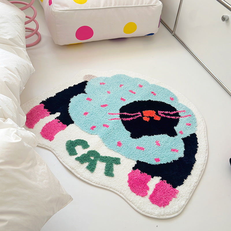 Cartoon Absorbent Floor Mat for Bathroom and Home