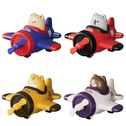 Cartoon Airplane Inertia Toy