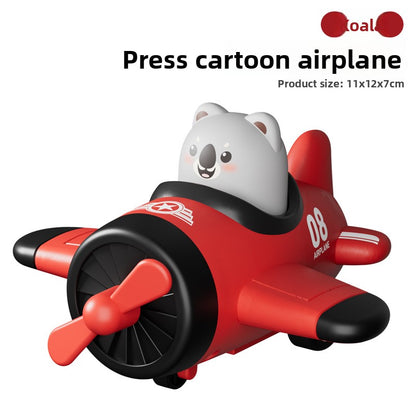 Cartoon Airplane Inertia Toy