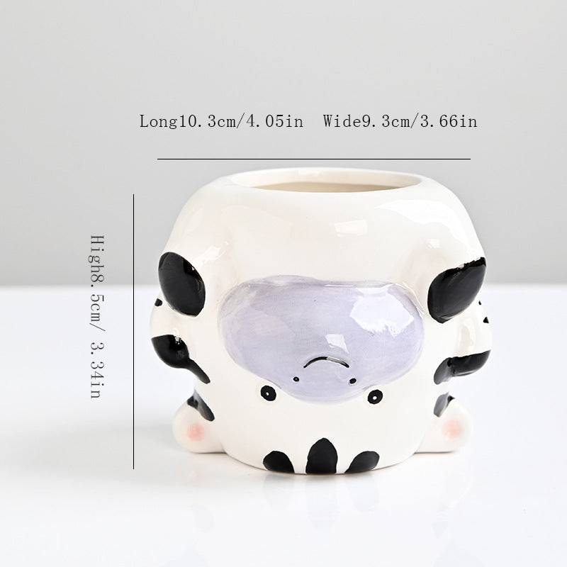 Cartoon Animal Ceramic Candle Holder