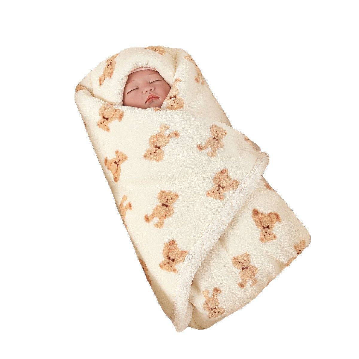 Cartoon Animal Flannel Baby Blanket