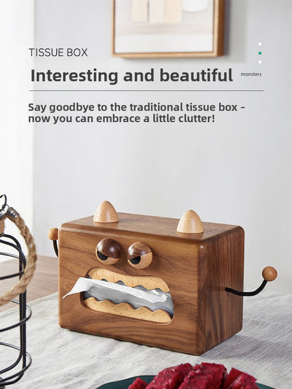 Cartoon Animal Magnetic Tissue Box