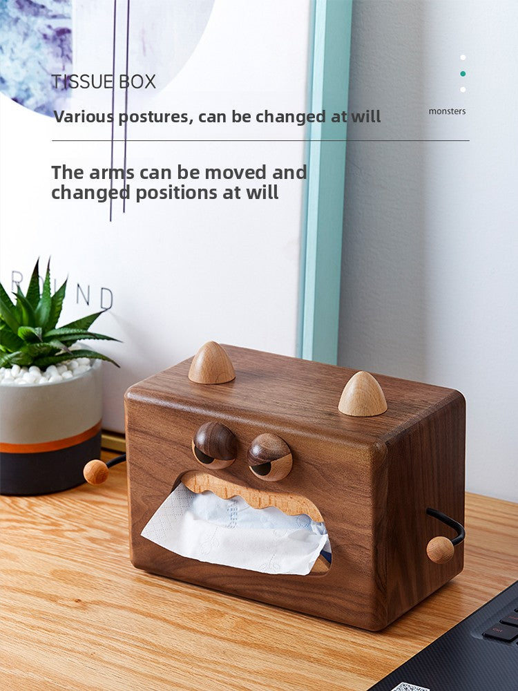 Cartoon Animal Magnetic Tissue Box