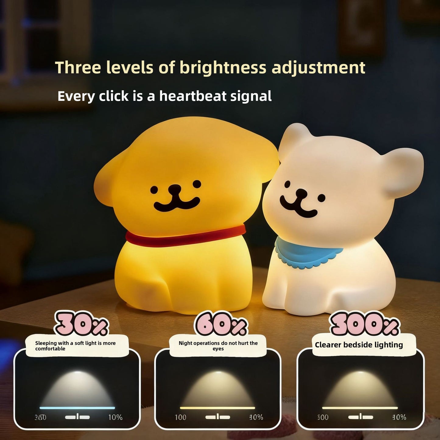 Cartoon Animal Night Light