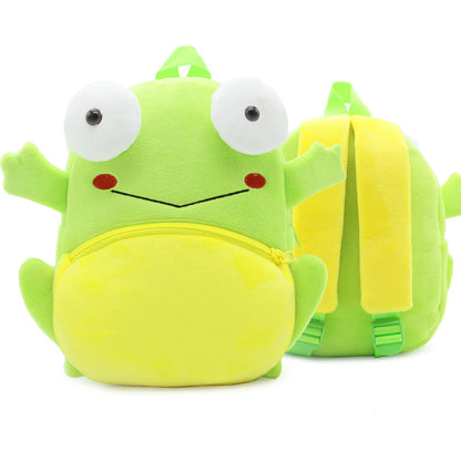 Cartoon Animal Plush Backpack for Kids