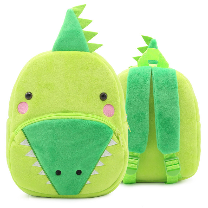 Cartoon Animal Plush Backpack for Kids