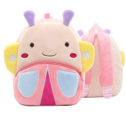 Cartoon Animal Plush Backpack for Kids