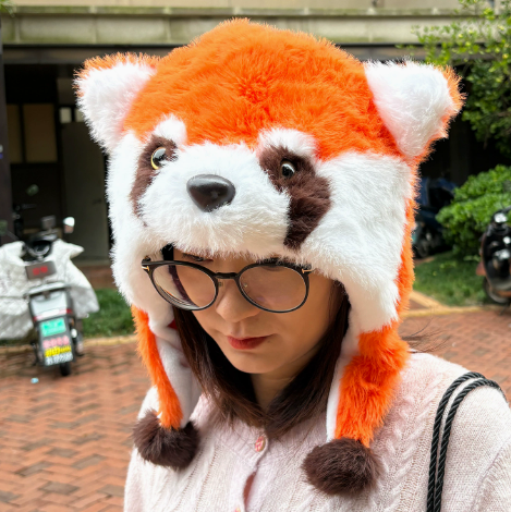 Cartoon Animal Plush Ear Protection Hat