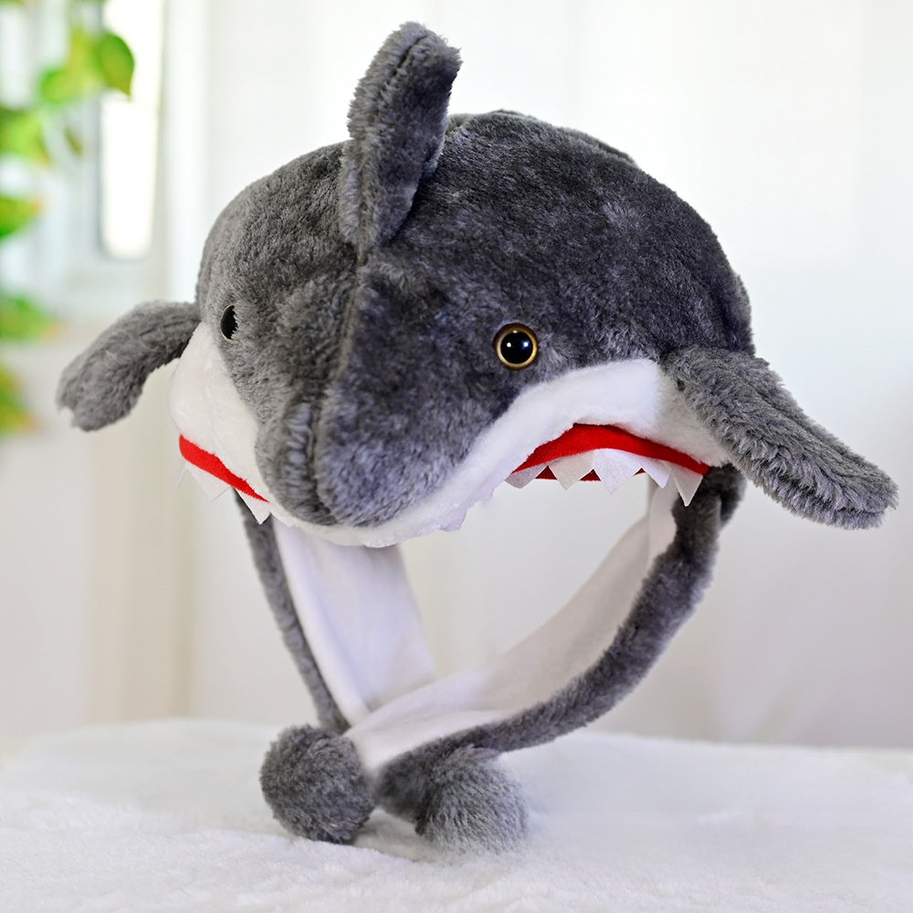 Cartoon Animal Plush Ear Protection Hat